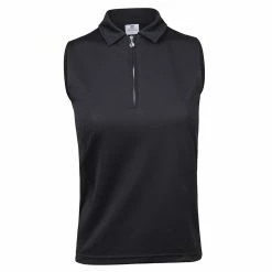 Daily Sports Macy Basic Womens Sleeveless Golf Polo -Golf Apparel Shop 001100 999BLACK 084765fe 7f4c 4e92 b2fe 6cb5ac8eac1c