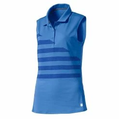 PUMA Golf Puma Step Stripe Womens Sleeveless Golf Polo