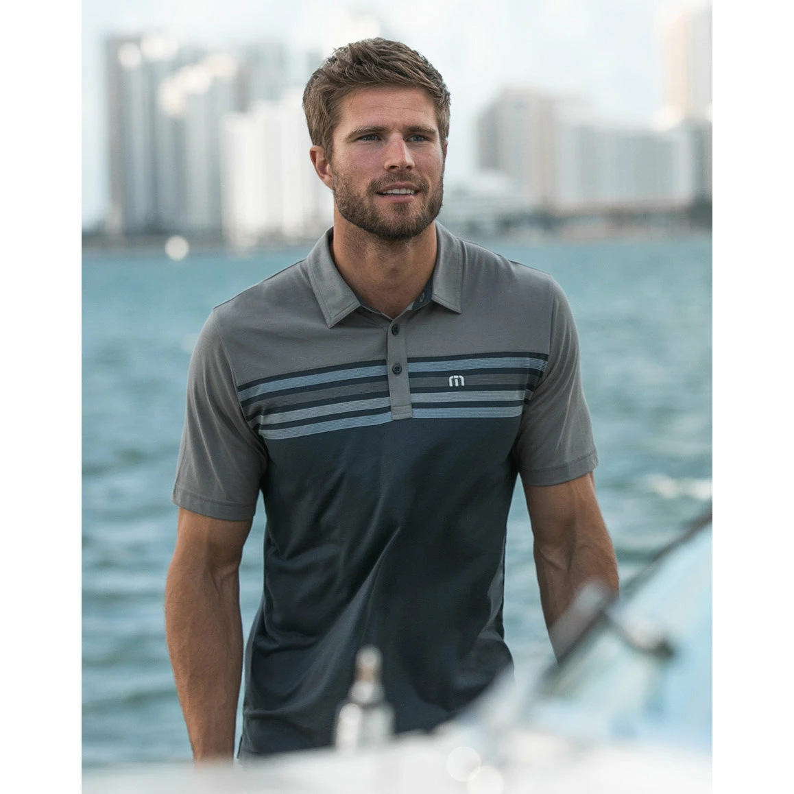 TravisMathews All Day Every Day Mens Polo Shirt 4 TravisMathews All Day Every Day Mens Polo Shirt - Image 2