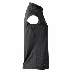 Daily Sports Uma Womens Sleeveless Golf Polo -Golf Apparel Shop 11441 999BLACK 1 5c44e360 6cdf 46c5 b8db 65608681d21b