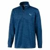 PUMA Golf Puma ALTERKNIT Digi Camo Mens Golf 1/4 Zip -Golf Apparel Shop 11503 03DARKDENIM 141dfe0c 750b 4901 9007 b1c3e52594df