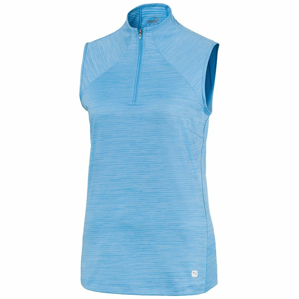 PUMA Golf Puma Daily Mockneck Womens Sleeveless Golf Polo 8 PUMA Golf Puma Daily Mockneck Womens Sleeveless Golf Polo - Image 6