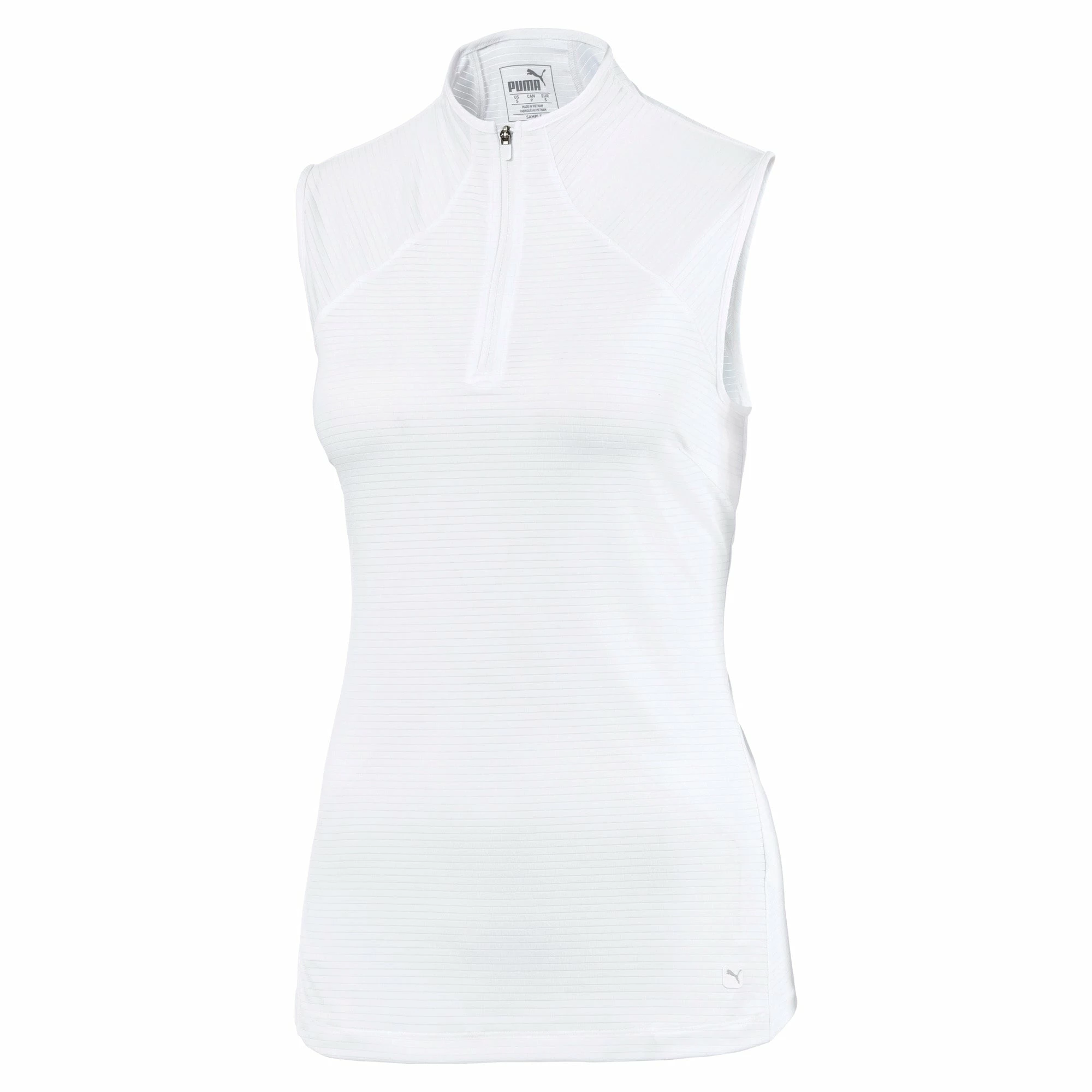 PUMA Golf Puma Daily Mockneck Womens Sleeveless Golf Polo 9 PUMA Golf Puma Daily Mockneck Womens Sleeveless Golf Polo - Image 7