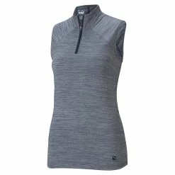 PUMA Golf Puma Daily Mockneck Womens Sleeveless Golf Polo 11 PUMA Golf Puma Daily Mockneck Womens Sleeveless Golf Polo -Golf Apparel Shop 11533 NAVYBLZRHTHR 8d5b676d 402a 4aaa 87e7 b14b4e72c79e