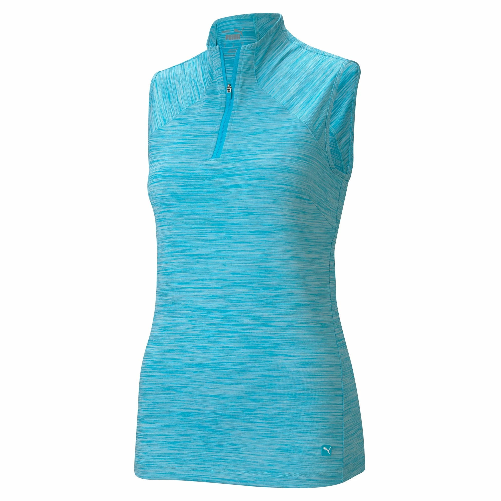 PUMA Golf Puma Daily Mockneck Womens Sleeveless Golf Polo 6 PUMA Golf Puma Daily Mockneck Womens Sleeveless Golf Polo - Image 4