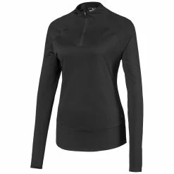 PUMA Golf Puma Mesh Womens Long Sleeve Golf 1/4 Zip