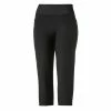 PUMA Golf Puma PWRSHAPE Black Womens Golf Capri -Golf Apparel Shop 11540 01BLACK ac33926c 2b61 4ed8 a127 f5d8a978632f