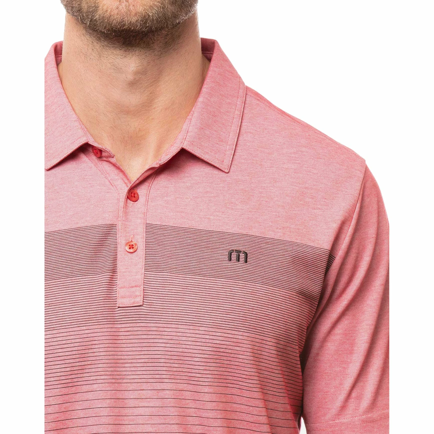 TravisMathew Two Min Drill Mens Golf Polo 5 TravisMathew Two Min Drill Mens Golf Polo - Image 3
