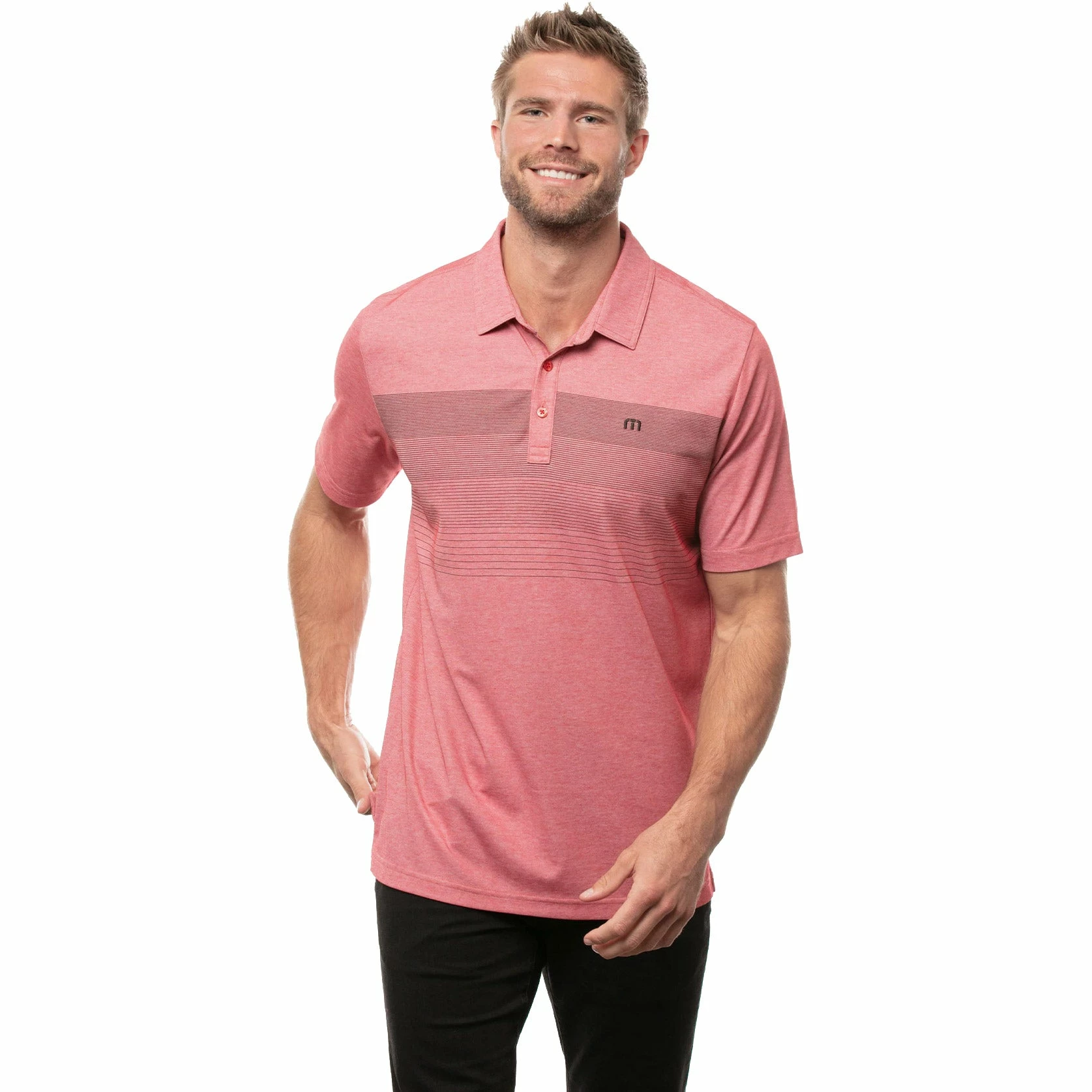 TravisMathew Two Min Drill Mens Golf Polo 4 TravisMathew Two Min Drill Mens Golf Polo - Image 2