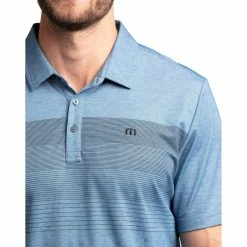 TravisMathew Two Min Drill Mens Golf Polo 13 TravisMathew Two Min Drill Mens Golf Polo -Golf Apparel Shop 11565 HTHRBLUEOPAL 2 cd868be7 8413 40bb b359 cd3d3718fefc