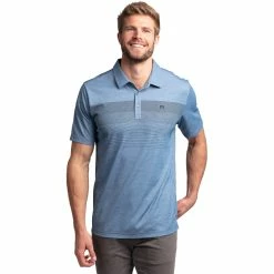 TravisMathew Two Min Drill Mens Golf Polo 11 TravisMathew Two Min Drill Mens Golf Polo -Golf Apparel Shop 11565 HTHRBLUEOPAL fc9d453b baf0 4535 832d 9ea231f7f5a4