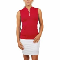 Sofibella Golf Colors Sleeveless Womens Golf Polo -Golf Apparel Shop 12054 ROULETTE a064821a 45c0 4d6b 90eb f603c55a953b