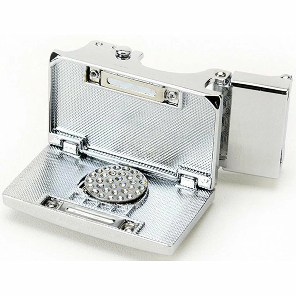 Nexbelt Sleek Crystal White Womens Belt 4 Nexbelt Sleek Crystal White Womens Belt - Image 2