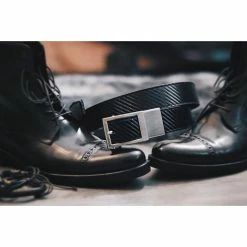 Nexbelt Defender II Black Carbon Mens Gun Belt -Golf Apparel Shop 12237 4