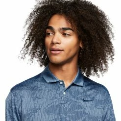 Nike Golf Nike Dri-FIT Vapor Camo Jacquard Mens Golf Polo -Golf Apparel Shop 13127 469MYSTICNAVY 1