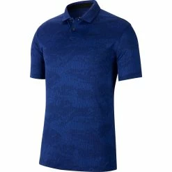Nike Golf Nike Dri-FIT Vapor Camo Jacquard Mens Golf Polo -Golf Apparel Shop 13127 492BLUEVOID