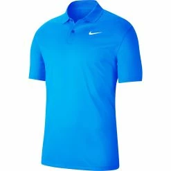 Nike Golf Nike Dri-FIT Victory Solid Mens Golf Polo -Golf Apparel Shop 13207 486BLUEFURY 95823258 fdf0 4545 aa96 2ab2e886da98