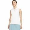 Nike Golf Nike Dri-FIT Ace Womens Sleeveless Golf Polo -Golf Apparel Shop 13293 100WHITE