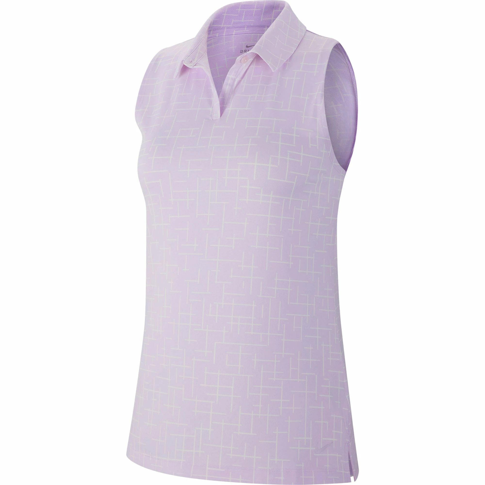 Nike Golf Nike Dri-FIT Fairway Printed Womens Sleeveless Golf Polo 4 Nike Golf Nike Dri-FIT Fairway Printed Womens Sleeveless Golf Polo - Image 2