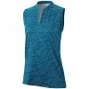 Nike Golf Nike Fairway Dri Fit Womens Sleeveless Golf Polo -Golf Apparel Shop 13321 301GREENABYSS