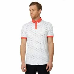 Redvanly Alder Mens Golf Polo -Golf Apparel Shop 13872 WHITECAYENNE