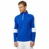 Redvanly Fowler Mens Long Sleeve Golf 1/4 Zip -Golf Apparel Shop 13875 REFLEXBLUE