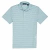 Polo Ralph Lauren Polo Golf Striped Tour Pique Essex Green Mens Golf Polo