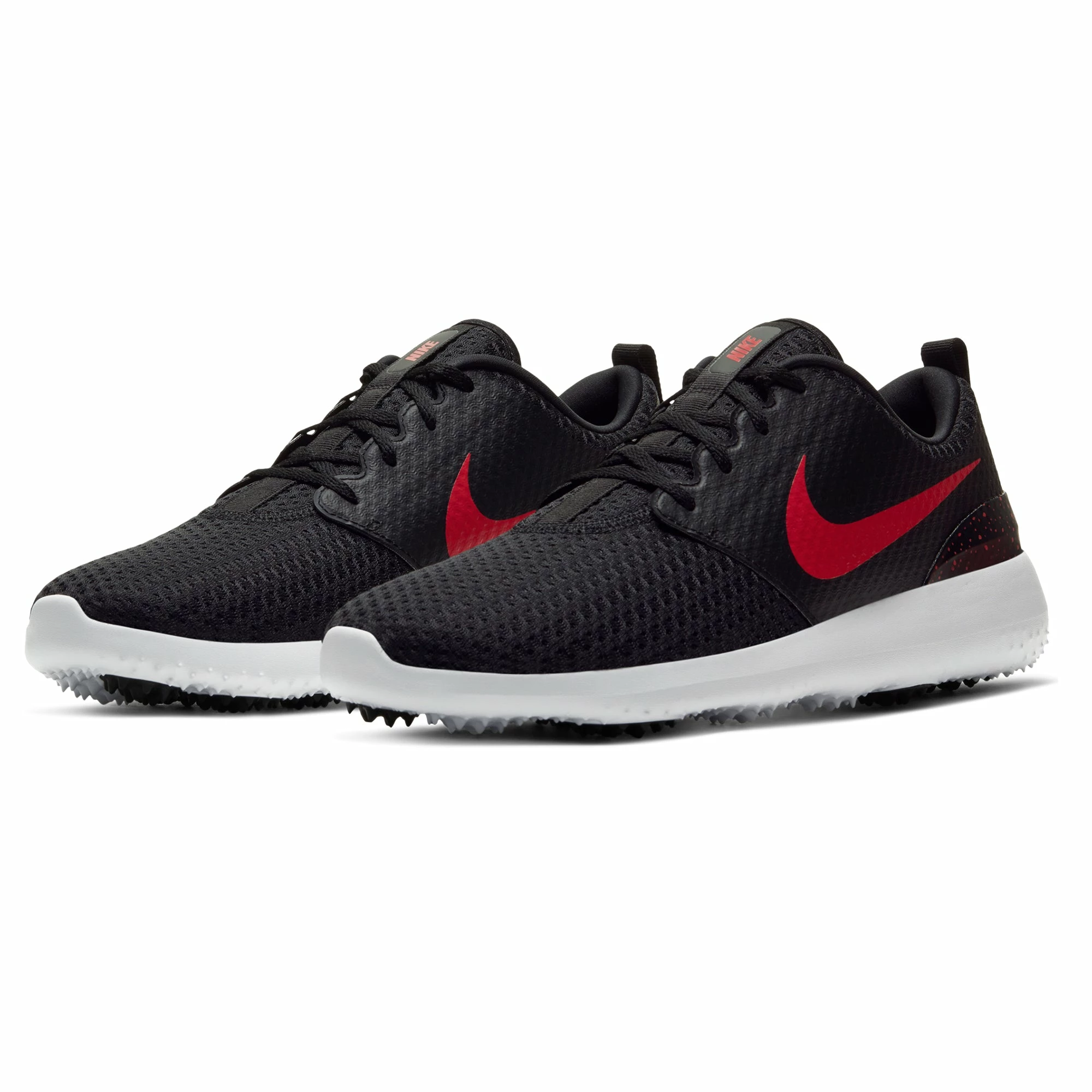 Nike Golf Nike Roshe G Black-Red Mens Golf Shoes 5 Nike Golf Nike Roshe G Black-Red Mens Golf Shoes - Image 3