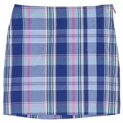 Polo Ralph Lauren Polo Golf Plaid Stretch 17in Womens Golf Skort