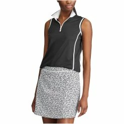 Polo Ralph Lauren RLX Tech Pique Womens Golf 1/4 Zip Polo
