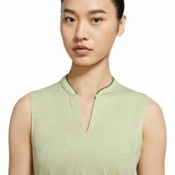 Nike Golf Nike Breathe Womens Sleeveless Golf Polo -Golf Apparel Shop 15786 CELADON369 1