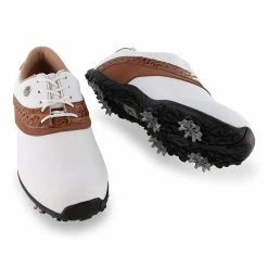 FootJoy LoPro Collection White Brown Womens Golf Shoes -Golf Apparel Shop 15918 3 f5e42bec 4a13 454f adcf e50897a25115