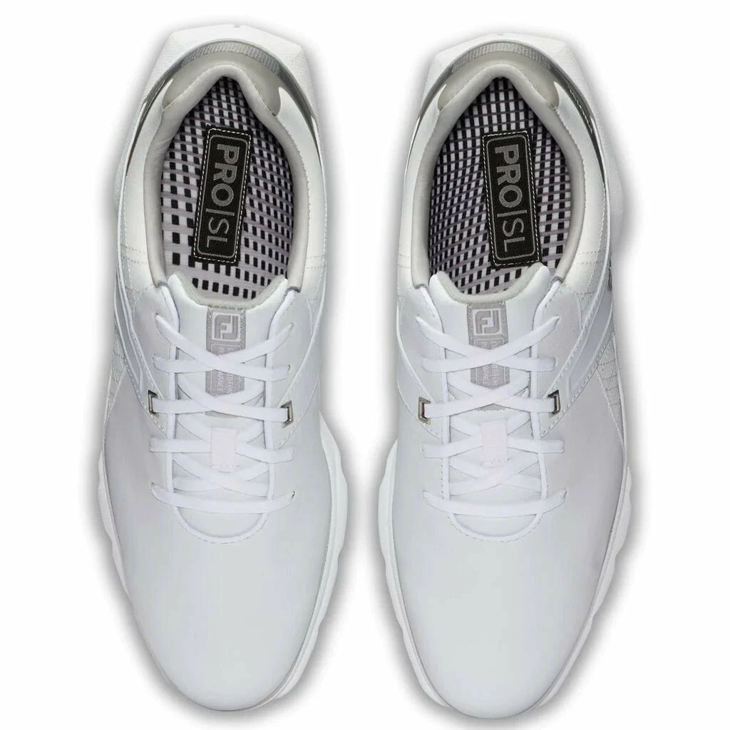 FootJoy Pro SL White Mens Golf Shoes 8 FootJoy Pro SL White Mens Golf Shoes - Image 6