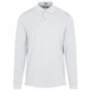 J.Lindeberg J. Lindeberg Ian Mens Long Sleeve Golf Polo -Golf Apparel Shop 16110 STONEGREY9489