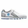 FootJoy Pro Spikeless White Mens Golf Shoes - Cosmetic Blem -Golf Apparel Shop 16424