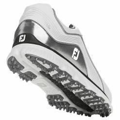 FootJoy Pro Spikeless White-Grey Mens Golf Shoes - Cosmetic Blem -Golf Apparel Shop 16428 WHITEGREY 3