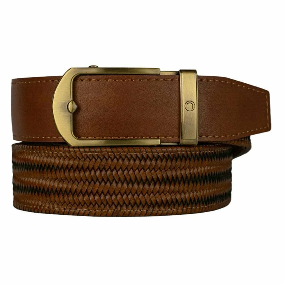 Nexbelt Basket Weave Claro Brown Mens Belt 3 Nexbelt Basket Weave Claro Brown Mens Belt