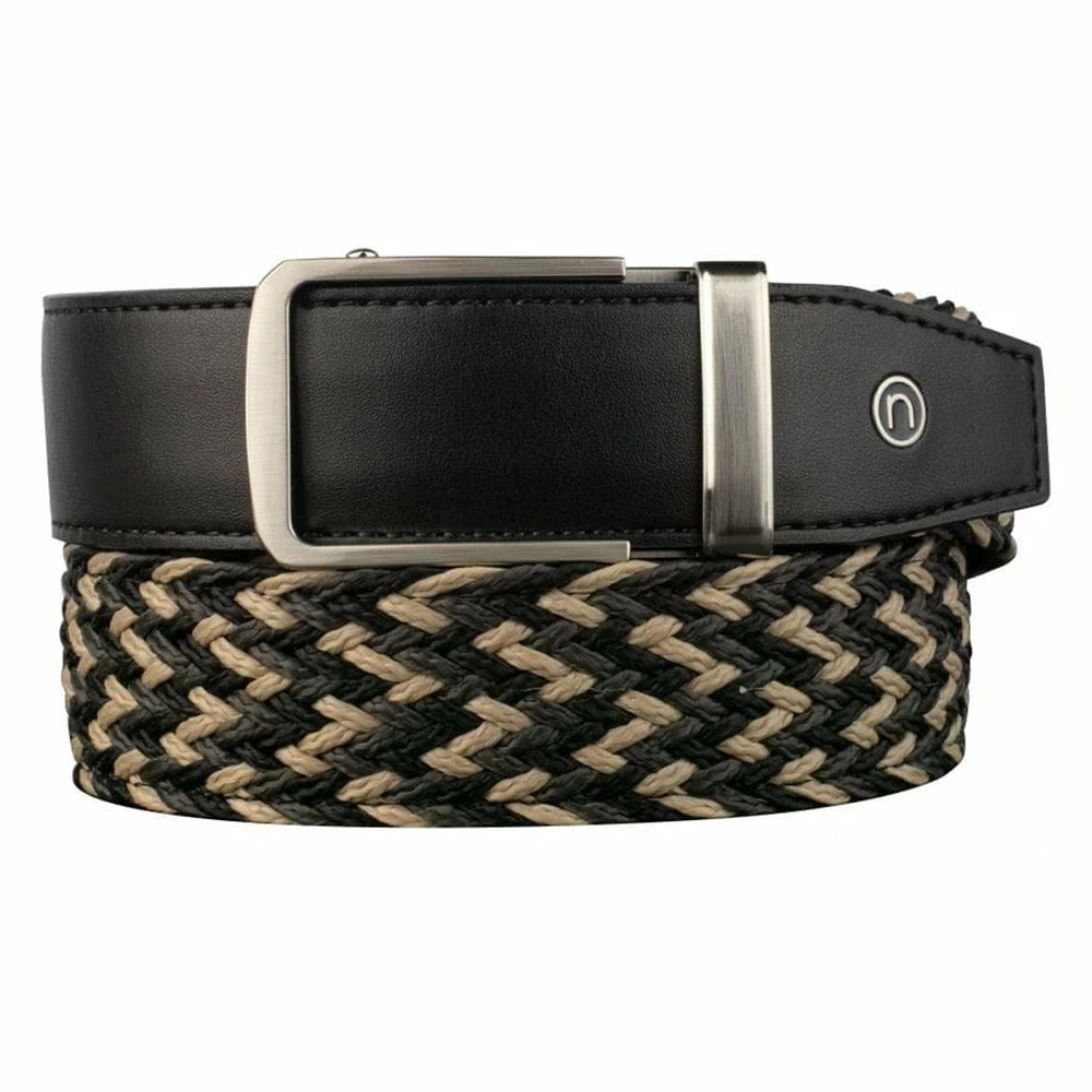 Nexbelt Braided Mocha Mens Belt 3 Nexbelt Braided Mocha Mens Belt