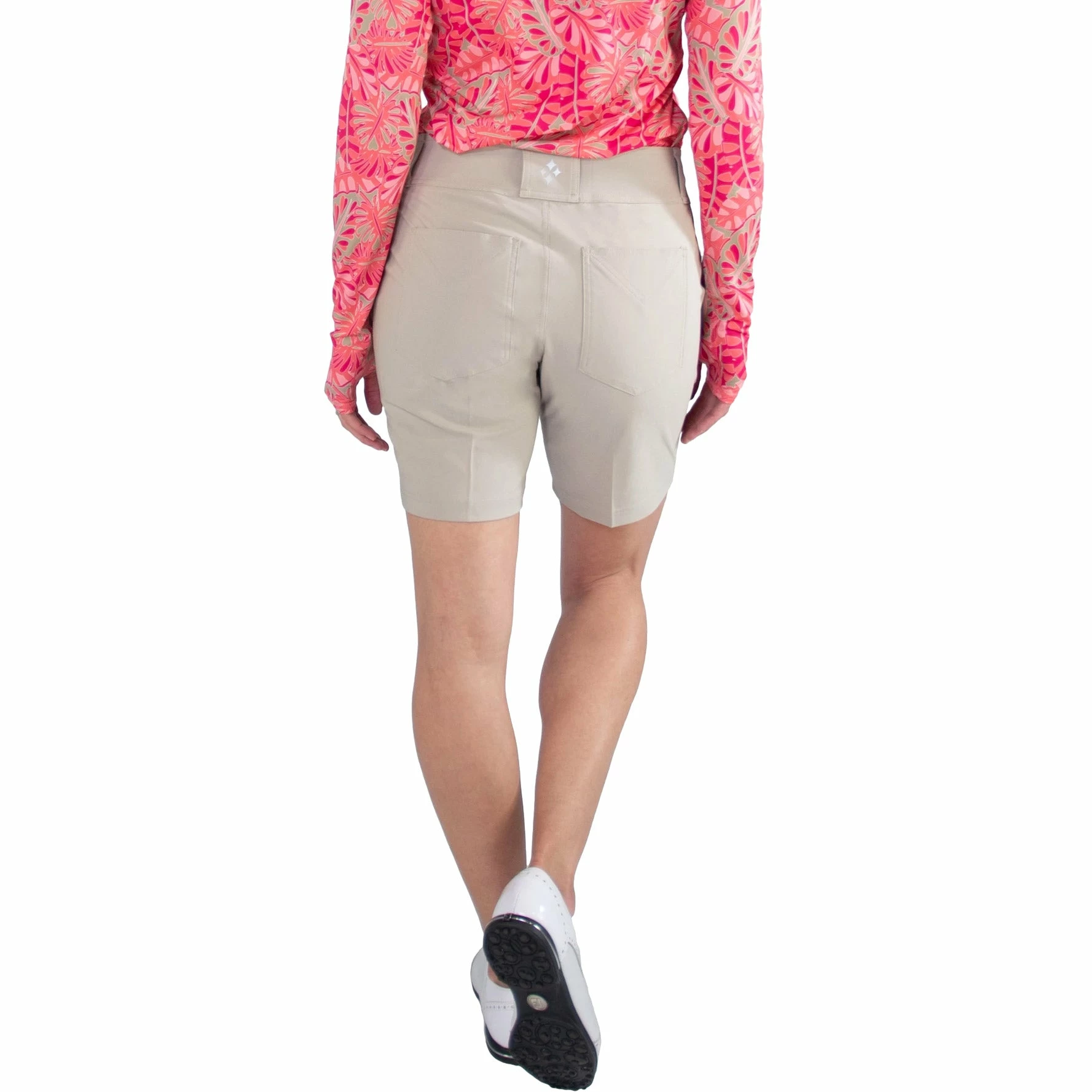 JoFit Belted 7.5in Womens Golf Shorts 5 JoFit Belted 7.5in Womens Golf Shorts - Image 3