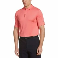 Callaway Cooling Micro Hex Mens Golf Polo -Golf Apparel Shop 17871 SUNKISTCORAL 87fe70ef 2054 4c1b 96da 97a59bb7b790