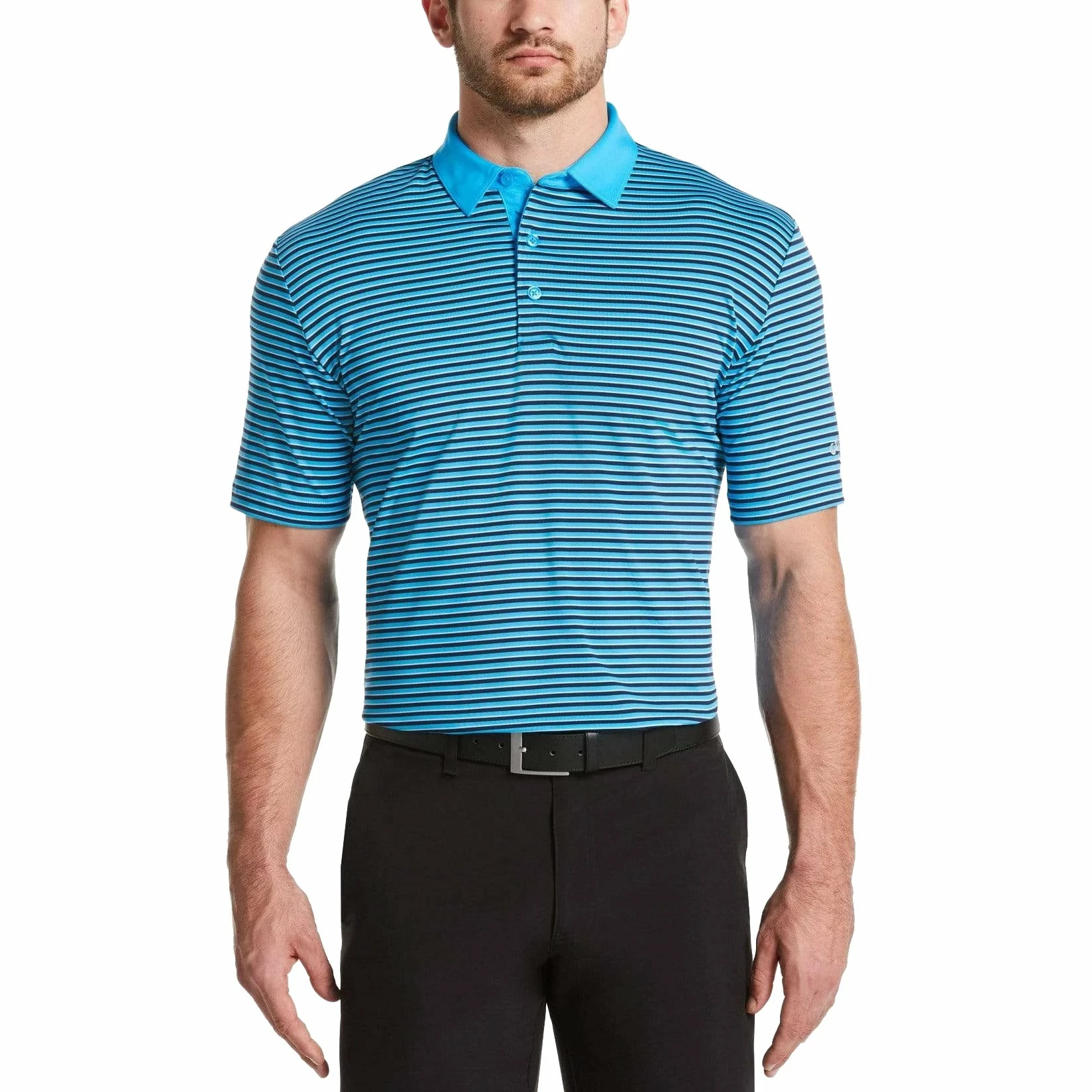 Callaway 3-Color Stripe Mens Golf Polo 7 Callaway 3-Color Stripe Mens Golf Polo - Image 5