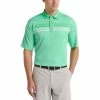 Callaway Birdseye Block Mens Golf Polo -Golf Apparel Shop 17876 IRISHGREEN
