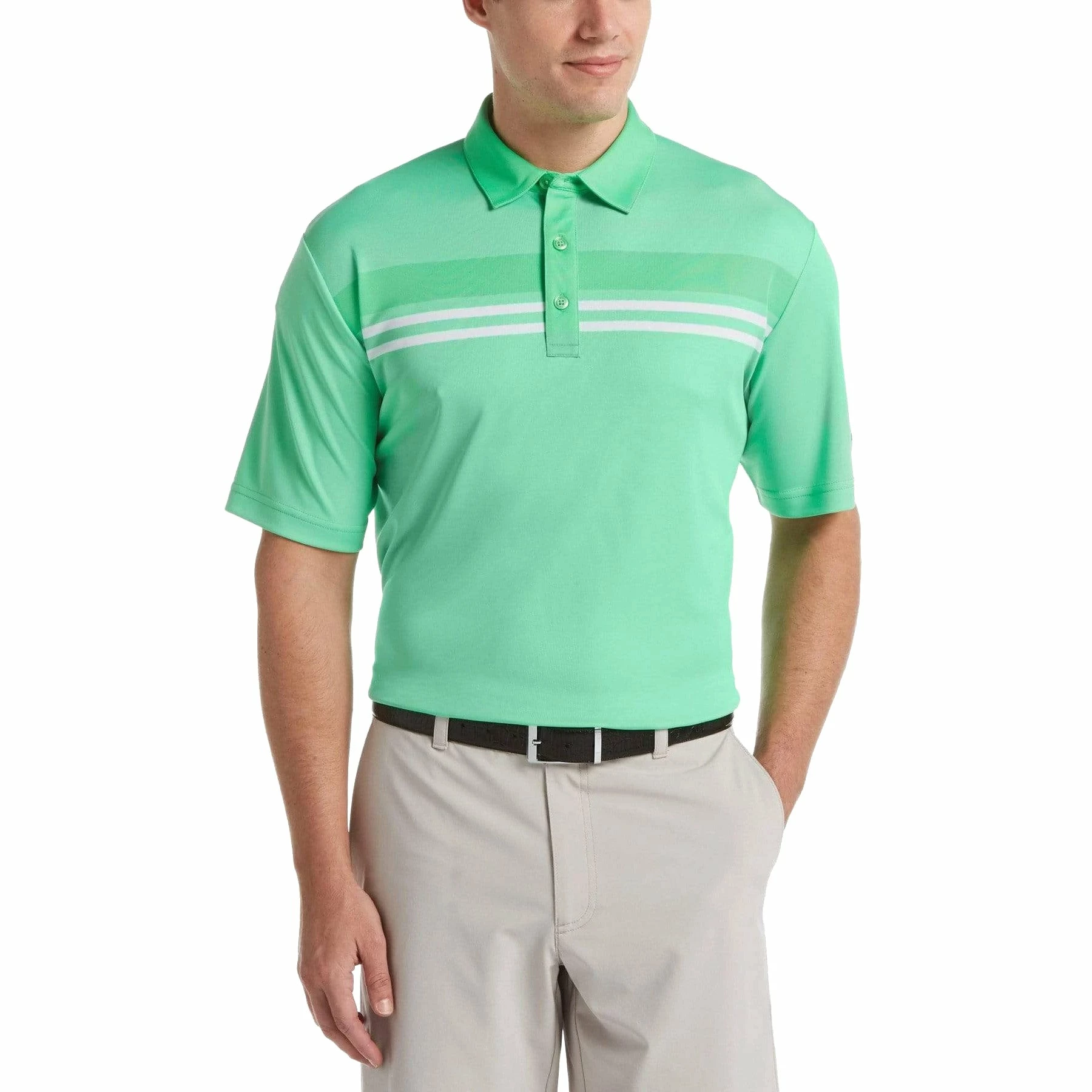 Callaway Birdseye Block Mens Golf Polo 3 Callaway Birdseye Block Mens Golf Polo
