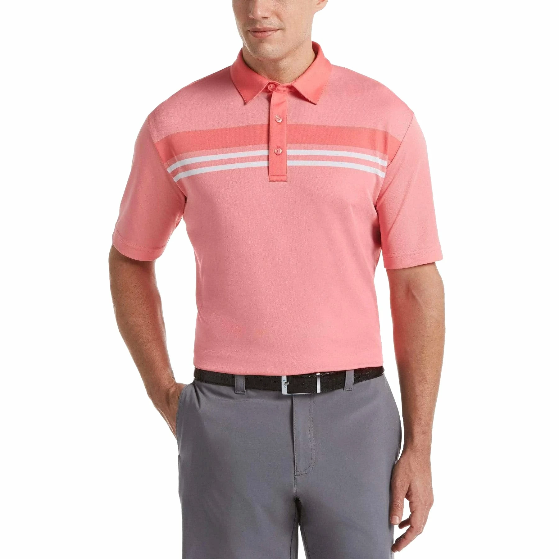 Callaway Birdseye Block Mens Golf Polo 7 Callaway Birdseye Block Mens Golf Polo - Image 5