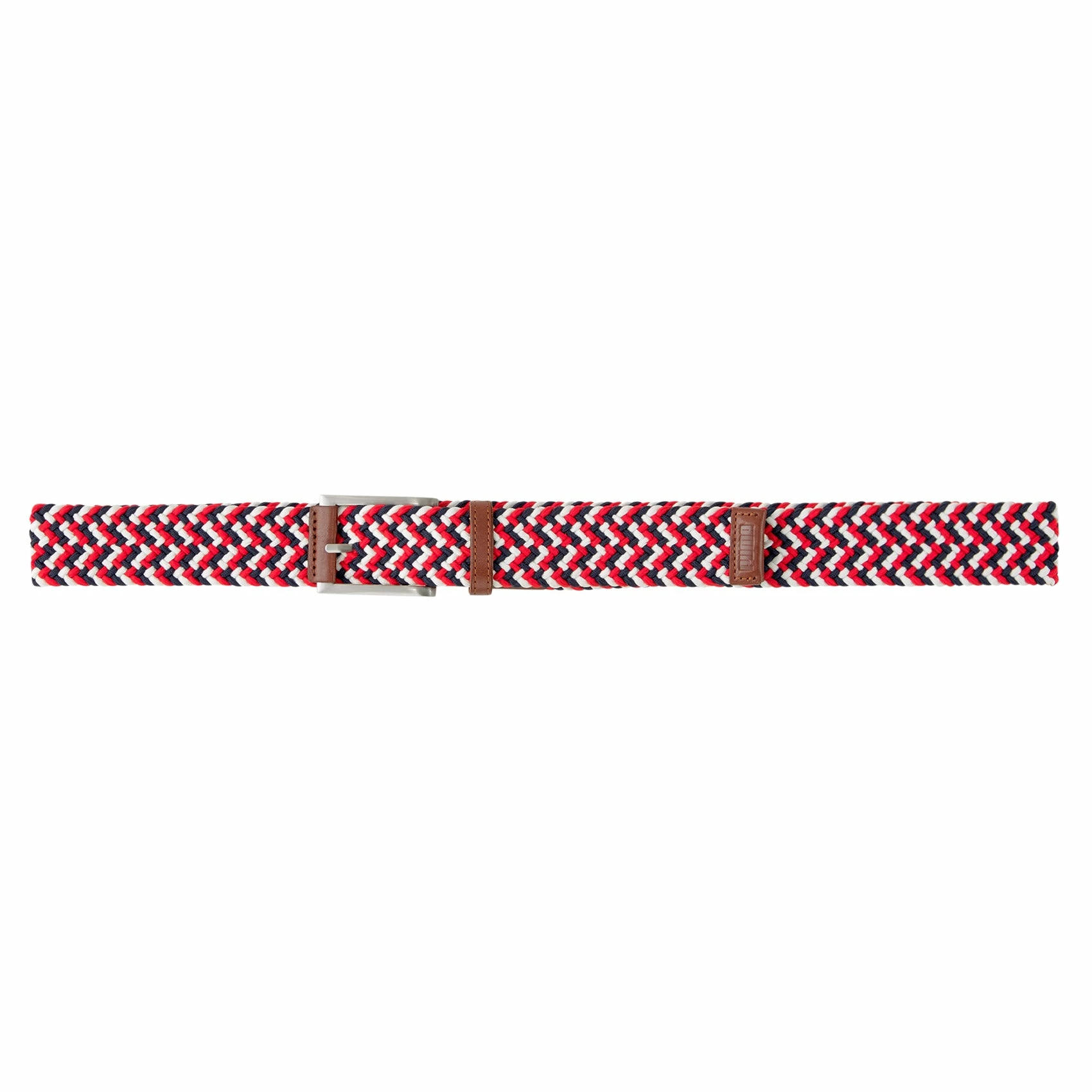 PUMA Golf Puma Pars And Stripes Weave Mens Golf Belt 3 PUMA Golf Puma Pars And Stripes Weave Mens Golf Belt