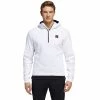 Adidas Golf Adidas Adicross White Mens Golf Hoodie -Golf Apparel Shop 18754 WHITE