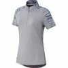 Adidas Golf Adidas Ultimate365 Printed Womens Short Sleeve Golf Polo