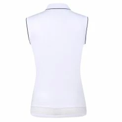 Daily Sports Nilla Womens Sleeveless Golf Polo -Golf Apparel Shop 19457 WHITE100 1 51962bb7 41ec 4f3a 8db1 08ac9d181e08