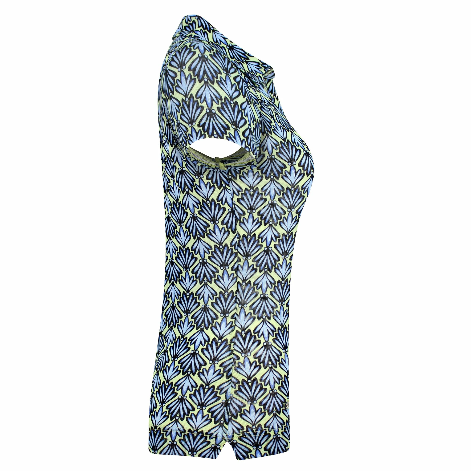 Daily Sports Kiley Spirit Mint Mesh Womens Golf Polo 4 Daily Sports Kiley Spirit Mint Mesh Womens Golf Polo - Image 2