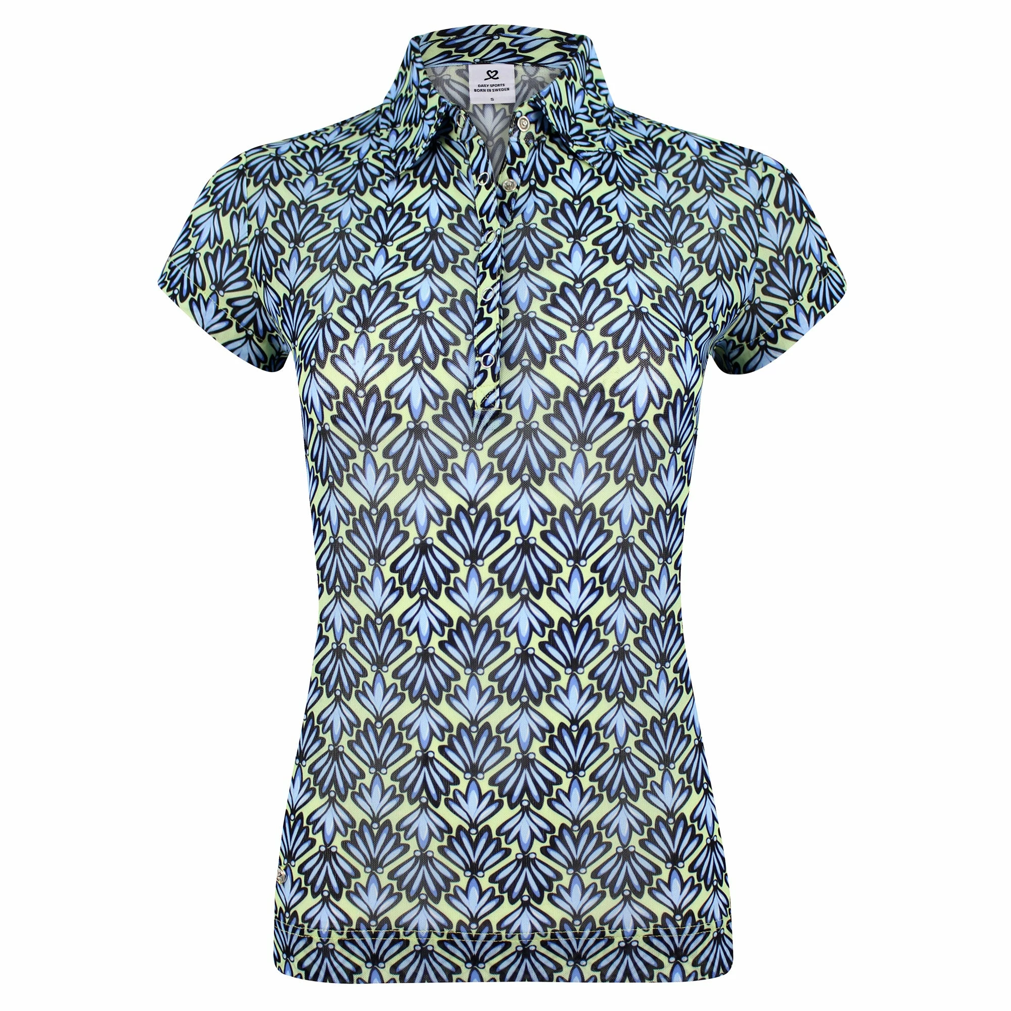 Daily Sports Kiley Spirit Mint Mesh Womens Golf Polo 3 Daily Sports Kiley Spirit Mint Mesh Womens Golf Polo